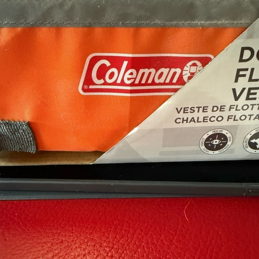 Coleman Orange Dog Floyation Life Vest - Picture 2 of 6